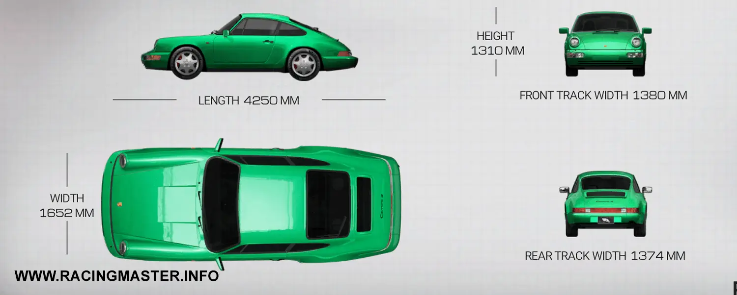 Planta do Porsche 911 Carrera 4 '89