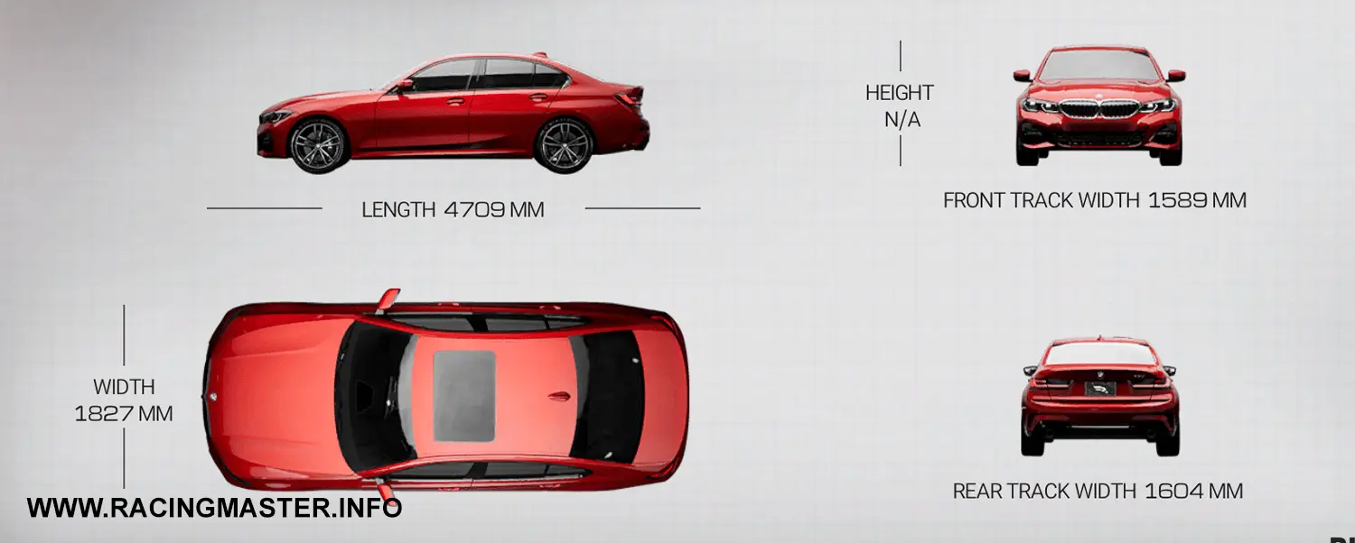 Planta do BMW 3 Series 330i '19