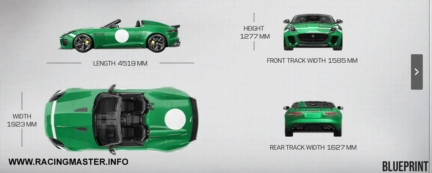 Planta do Jaguar F-Type Project 7 '16