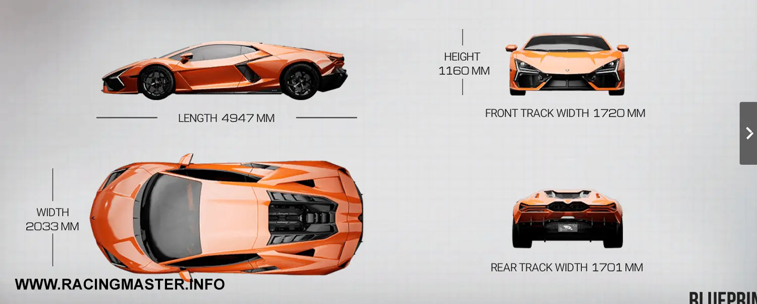 Planta do Lamborghini Revuelto '23