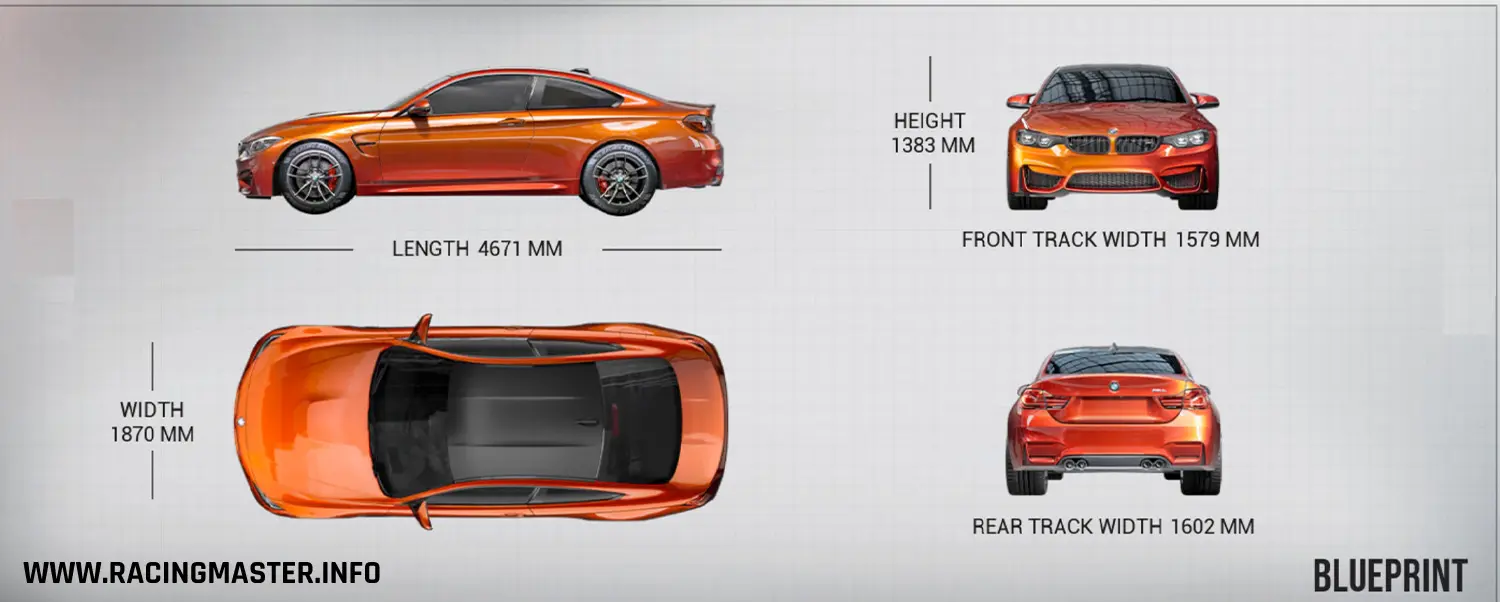 Planta do BMW M4 Coupe '17