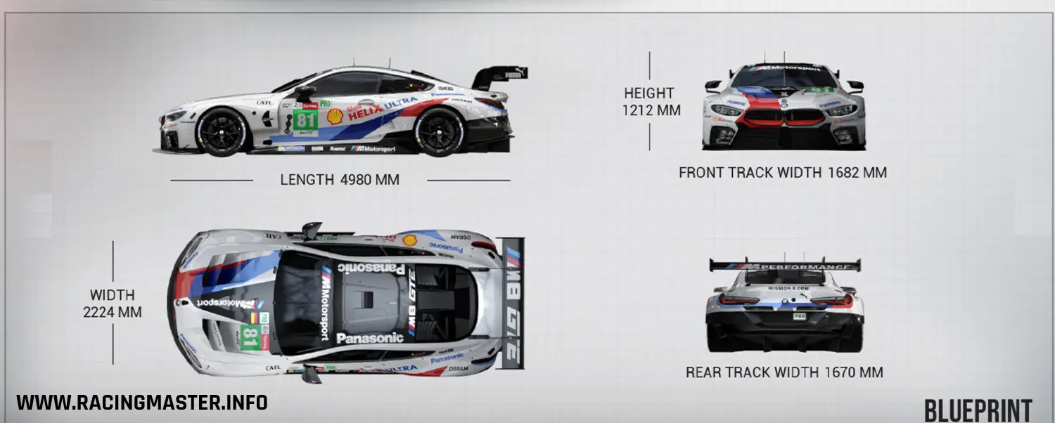 Planta do BMW M8 GTE '19