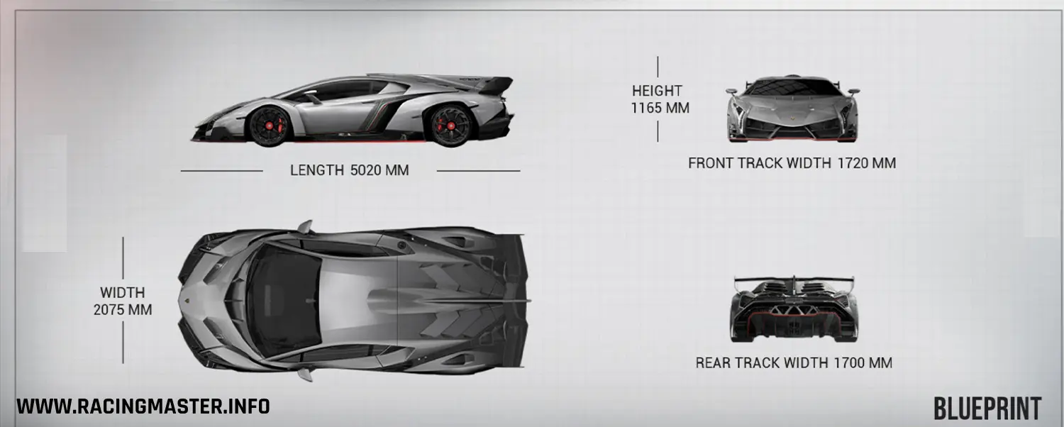 Planta do Lamborghini Veneno '13