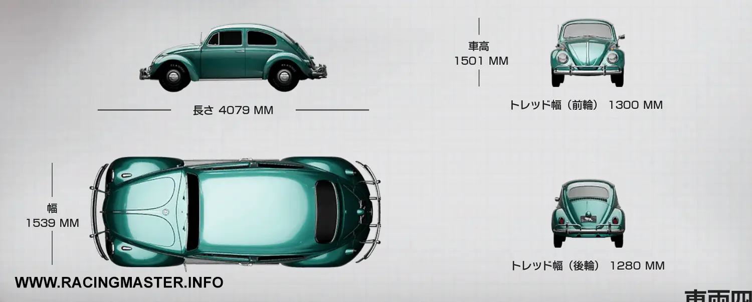 Planta do Volkswagen Beetle '67