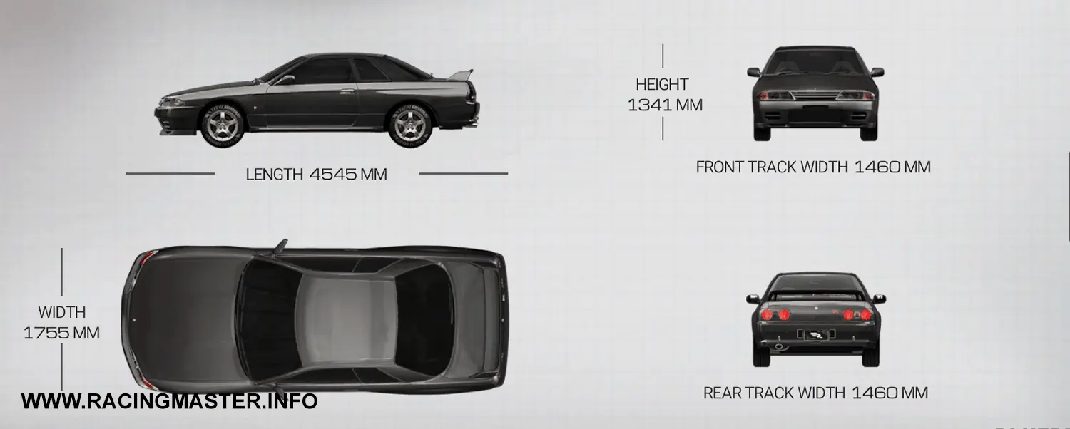 Planta do Nissan Skyline GT-R '89