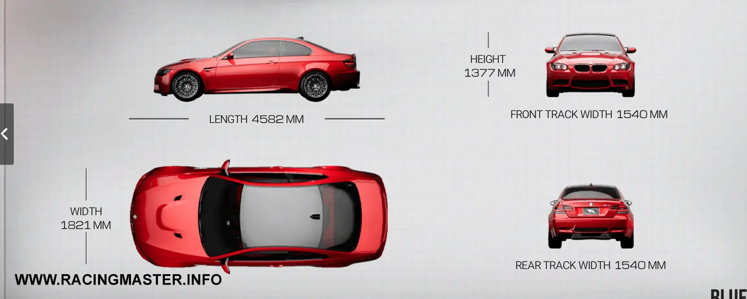 Planta do BMW 3 Series M3 '11