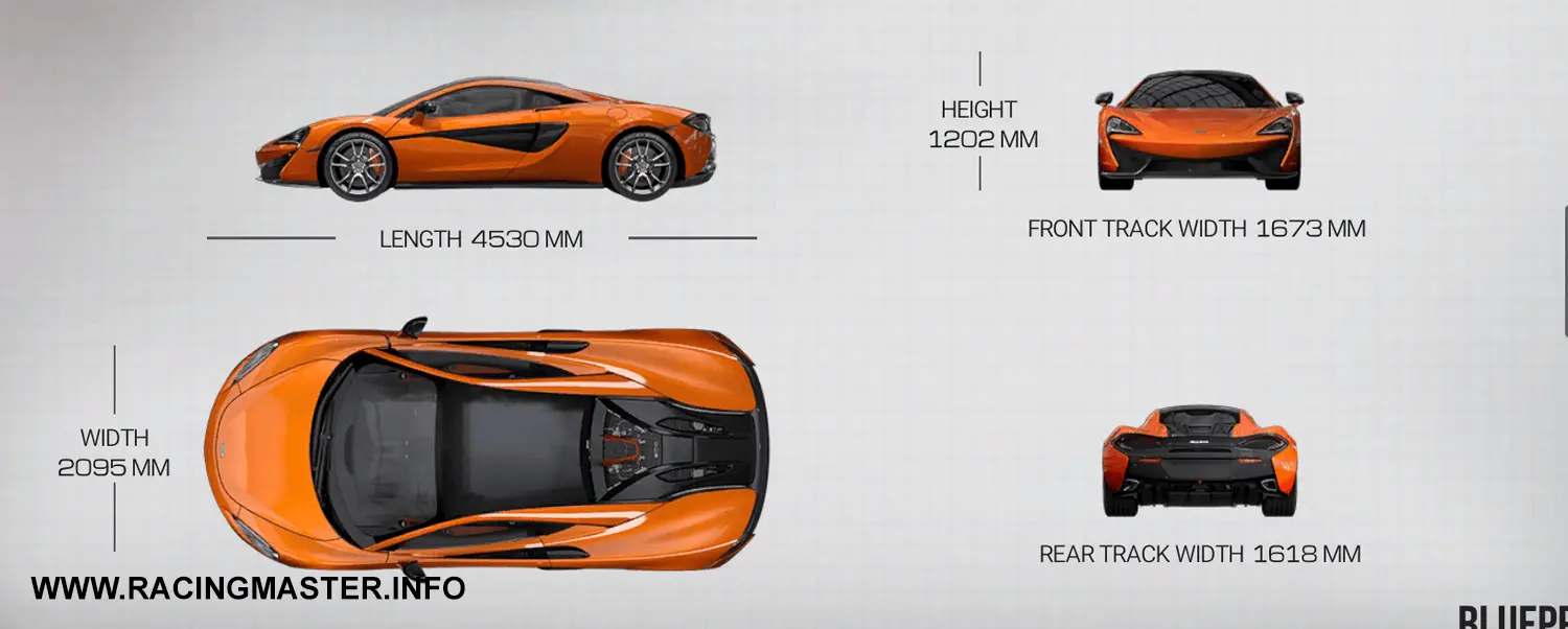 Planta do McLaren 570S Coupe '16