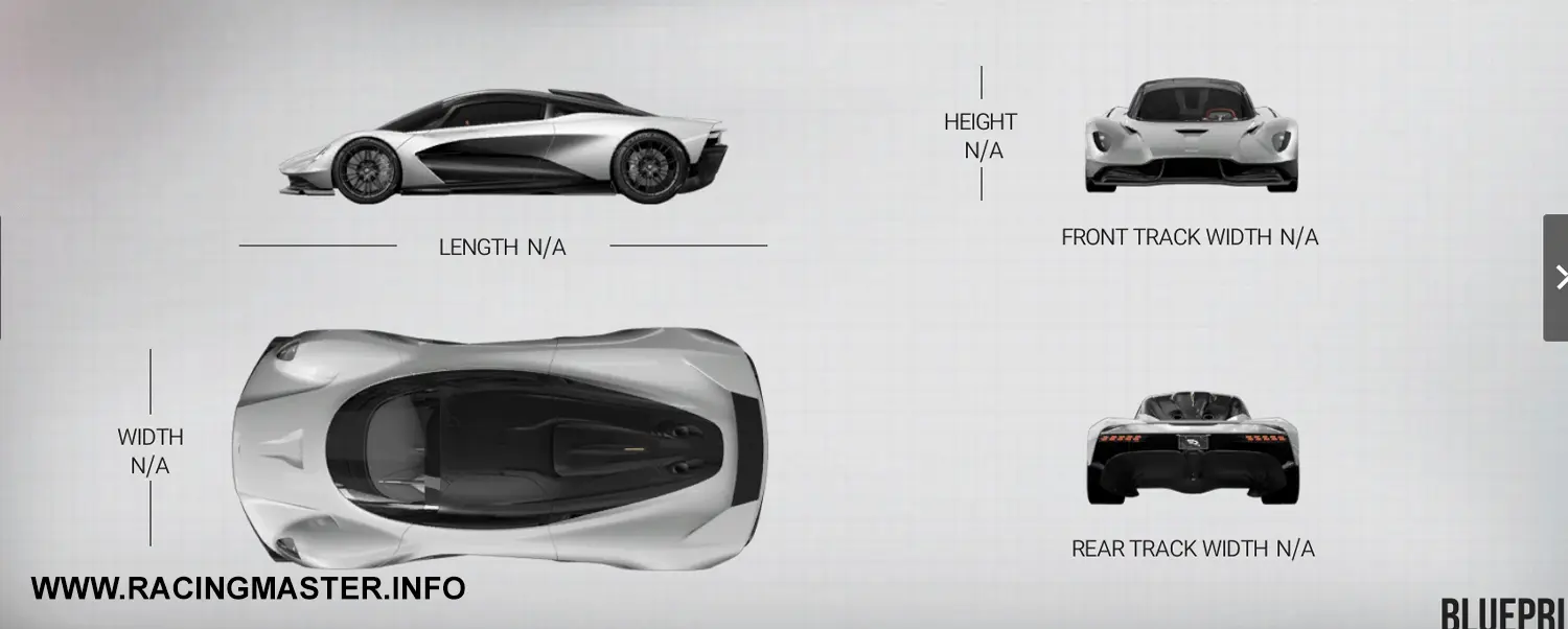 Planta do Aston Martin Valhalla Concept '19