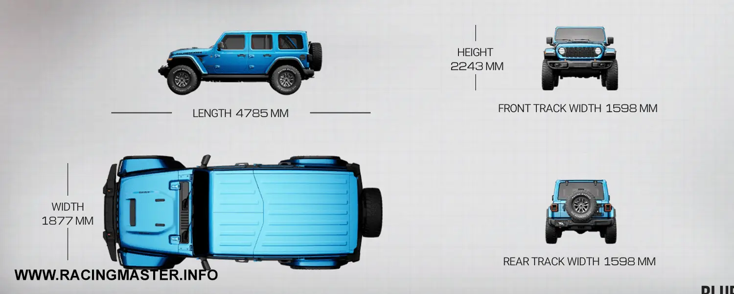 Planta do Jeep Wrangler Rubicon 392 '23