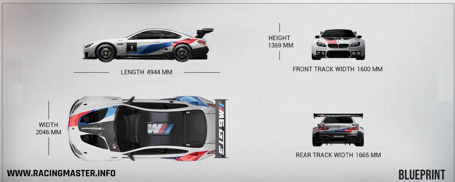 Planta do BMW M6 GT3 '19