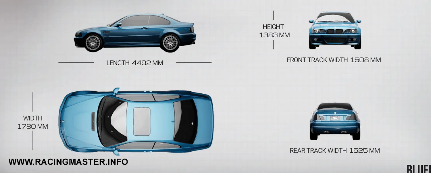 Planta do BMW 3 Series M3 '01