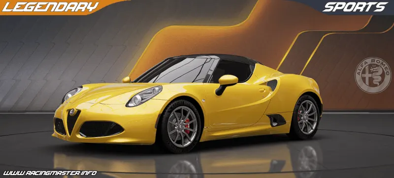 Alfa Romeo 4C Spider '15
