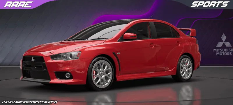 Mitsubishi Lancer Evolution X GSR '10